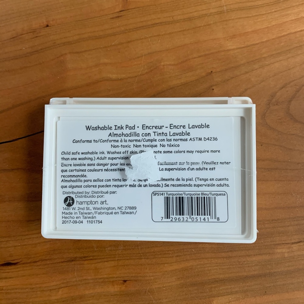 New Washable Ink Pad - Picture 2 of 2